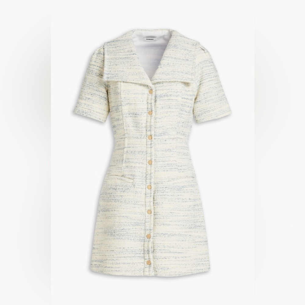 Sandro Tweed Mini Dress